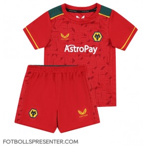 Wolves Bortatröja Barn 2023-24 Kortärmad (+ korta byxor)